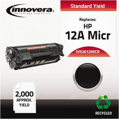 innovera - Black MICR Toner - Use with HP LaserJet 1010, 1012, 1015, 1020, 1022 - Americas Industrial Supply