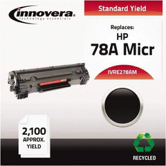 innovera - Black MICR Toner - Use with HP LaserJet Pro M1536DNF, P1566, P1606DN - Americas Industrial Supply