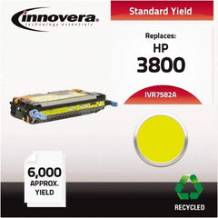 innovera - Yellow Toner Cartridge - Use with HP Color LaserJet 3800, CP3505 - Americas Industrial Supply