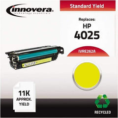 innovera - Yellow Toner Cartridge - Use with HP Color LaserJet Enterprise CP4025DN, CP4025N, CP4520, CP4525, CP4525DN, CP4525N, CP4525XH - Americas Industrial Supply