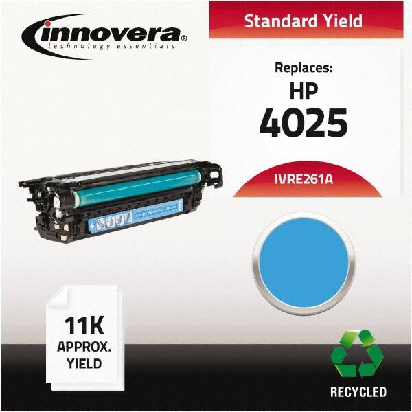 innovera - Cyan Toner Cartridge - Use with HP Color LaserJet Enterprise CP4025DN, CP4025N, CP4520, CP4525, CP4525DN, CP4525N, CP4525XH - Americas Industrial Supply