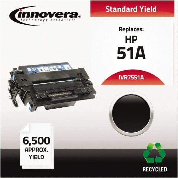 innovera - Black Toner Cartridge - Use with HP LaserJet M3027 MFP, M3027X, M3035 MFP, M3035XS, P3005, P3005D, P3005DN, P3005N, P3005X - Americas Industrial Supply