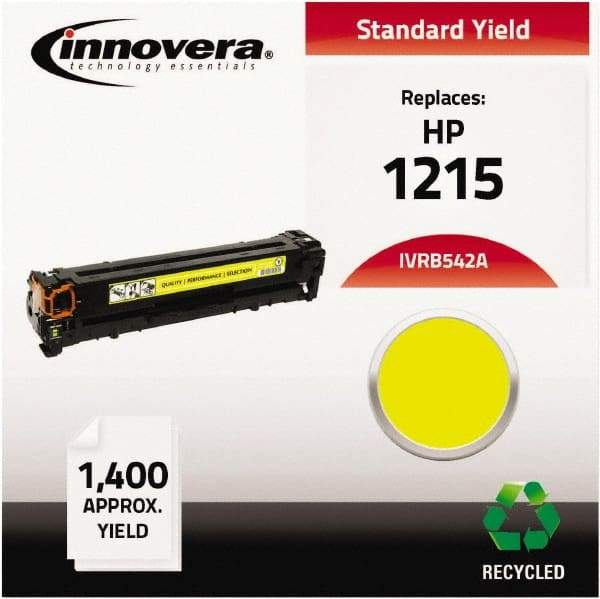 innovera - Yellow Toner Cartridge - Use with HP Color LaserJet CP1210, CP1215, CP1215N, CP1510, CP1515N, CP1515NI, AIO CM1312NFI MFP - Americas Industrial Supply