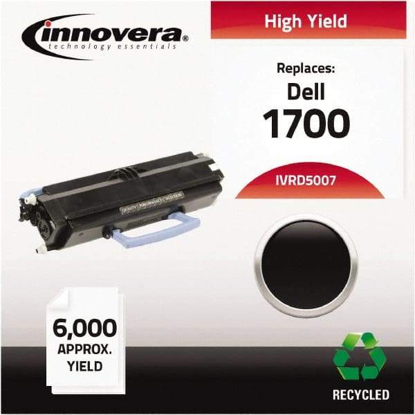 innovera - Black Toner Cartridge - Use with Dell 1700, 1700N, 1710, 1710N - Americas Industrial Supply