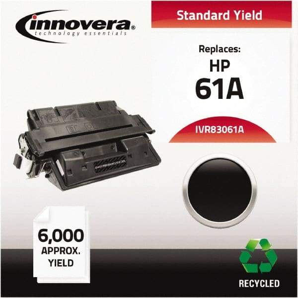 innovera - Black Toner Cartridge - Use with HP LaserJet 4100 - Americas Industrial Supply