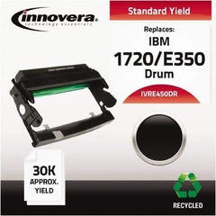 innovera - Black Drum - Use with Dell 1720, 1720DN, IBM, Lexmark E250D, E250DN, E350D, E352DN - Americas Industrial Supply