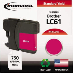 innovera - Magenta Inkjet Printer Cartridge - Use with Brother DCP-165C, 385C, 585CW, MFC-290C, 490CW, 5490CW, 6490CW, 790CW, 990CW - Americas Industrial Supply