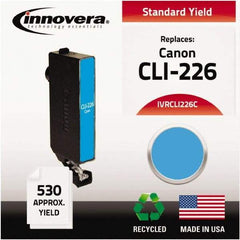 innovera - Cyan Inkjet Printer Cartridge - Use with Canon PIXMA iP4820, iX6520, MG5120, MG5220, MG6120, MG8120, MX882, MX892 - Americas Industrial Supply