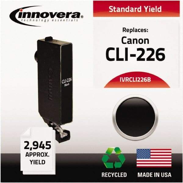 innovera - Black Inkjet Printer Cartridge - Use with Canon PIXMA iP4820, iX6520, MG5120, MG5220, MG6120, MG8120, MX882, MX892 - Americas Industrial Supply