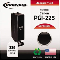 innovera - Black Inkjet Printer Cartridge - Use with Canon PIXMA iP4820, iX6520, MG5120, MG5220, MG6120, MG8120, MX882, MX892 - Americas Industrial Supply