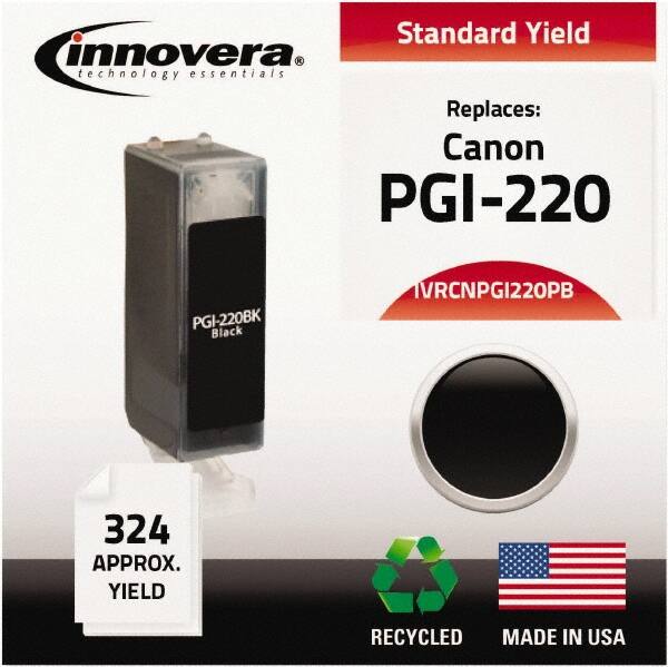 innovera - Black Inkjet Printer Cartridge - Use with Canon PIXMA iP3600, iP4600, iP4700, MP560, MP620, MP640, MP980, MP990, MX860, MX870 - Americas Industrial Supply