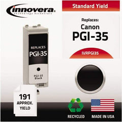 innovera - Black Inkjet Printer Cartridge - Use with Canon PIXMA iP100 - Americas Industrial Supply