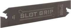 Dorian Tool - 1-1/4" Blade Height, 0.0941" Blade Width, 5.9016" OAL, Neutral Cut, Double End Indexable Cut-Off Blade - SGIH Blade - Americas Industrial Supply