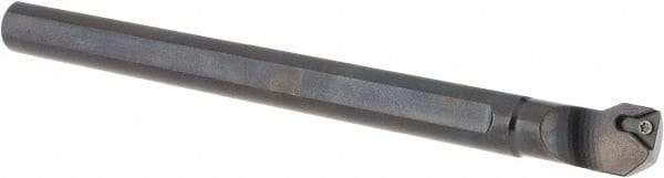 Dorian Tool - 0.77" Min Bore Diam, 8" OAL, 5/8" Shank Diam, S-STFP Indexable Boring Bar - 1-1/4" Max Bore Depth, Screw Holding Method - Americas Industrial Supply
