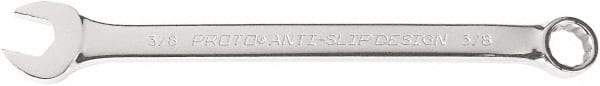 Proto - 25mm 12 Point Combination Wrench - 15° Offset Angle, 14-1/16" OAL, Steel, Full Polish Finish - Americas Industrial Supply