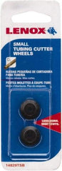 Lenox - Cutter Replacement Cutting Wheel - Use with Lenox Tubing Cutters: 21008, 21009, 14830, 14831, 14832, Cuts Copper - Americas Industrial Supply