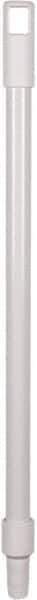 Remco - 24 x 1" Fiberglass Squeegee Handle - European Threaded Connection, White - Americas Industrial Supply