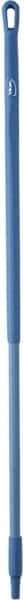 Vikan - 51 x 1-1/4" Fiberglass Squeegee Handle - European Threaded Connection, Blue - Americas Industrial Supply