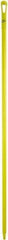 Vikan - 67 x 1-19/64" Polypropylene Squeegee Handle - European Threaded Connection, Yellow - Americas Industrial Supply