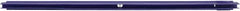 Vikan - 24" Rubber Blade Squeegee Refill - Double Edge, Purple, Plastic Holder - Americas Industrial Supply