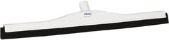 Vikan - 24" Foam Rubber Blade Bench Squeegee - Double Edge, White, Plastic Holder - Americas Industrial Supply