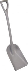 Remco - 14-1/2" High Square Plastic Shovel - 24-5/8" Long D-Grip Handle - Americas Industrial Supply