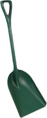 Remco - 17-1/8" High Square Plastic Shovel - 27" Long D-Grip Handle - Americas Industrial Supply