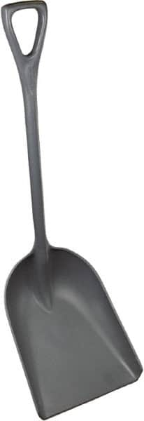 Remco - 17" High Square Plastic Shovel - 26-7/8" Long D-Grip Handle - Americas Industrial Supply