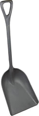 Remco - 17" High Square Plastic Shovel - 26-7/8" Long D-Grip Handle - Americas Industrial Supply