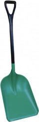 Remco - 18-5/8" High Square Plastic Shovel - 29" Long D-Grip Handle - Americas Industrial Supply