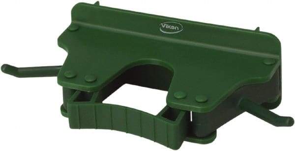 Vikan - 22 Lb Capacity, 3-5/32" Projection, Polypropylene/Rubber Wall Strip Organizer - 6-5/32" OAL - Americas Industrial Supply