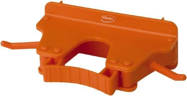 Vikan - 22 Lb Capacity, 3-5/32" Projection, Polypropylene/Rubber Wall Strip Organizer - 6-5/32" OAL - Americas Industrial Supply