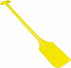Remco - Yellow Polypropylene Mixing Paddle without Holes - 40" Overall Length - Americas Industrial Supply