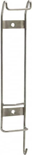 Vikan - 13 Lb Capacity, Stainless Steel Coated, Pail Bracket - 14.65" Long, 1.46" High, 2.56" Wide - Americas Industrial Supply