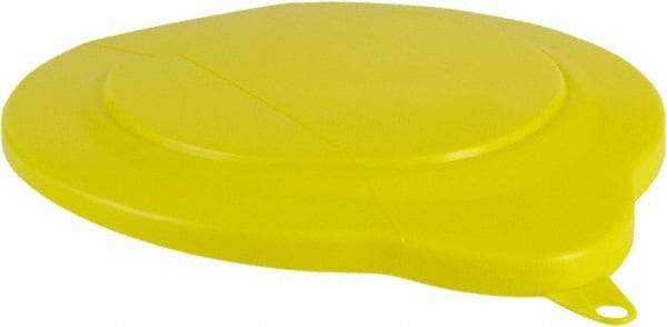 Vikan - 1.5 Gal Polypropylene Pail Lid - Yellow, For Use with 5693 - Americas Industrial Supply
