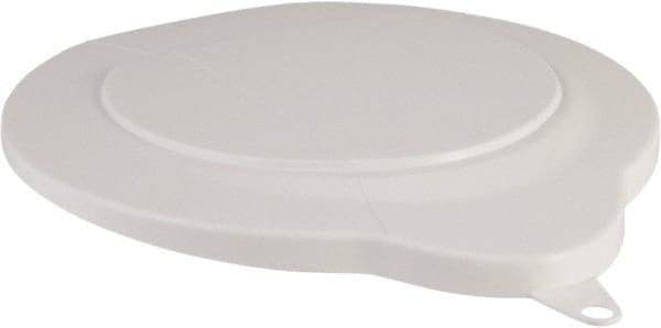 Vikan - 1.5 Gal Polypropylene Pail Lid - White, For Use with 5692 - Americas Industrial Supply