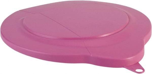 Vikan - 1.5 Gal Polypropylene Pail Lid - Pink, For Use with 5688 - Americas Industrial Supply