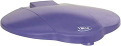 Vikan - 3 Gal Polypropylene Pail Lid - Purple, For Use with 5693 - Americas Industrial Supply