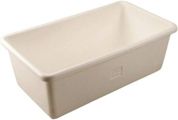 Remco - 70 Gal, 500 Lb Load Capacity White Polyethylene Tote Container - Nesting, 46.8" Long x 26-1/2" Wide x 16.9" High - Americas Industrial Supply