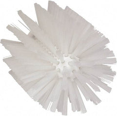 Vikan - 4" Diam Polyester Tube Brush - 6-1/2" OAL, 5-1/4" Head Length, Polypropylene Handle - Americas Industrial Supply