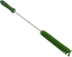Vikan - 3/4" Diam Polyester Valve Brush - 19-5/8" OAL, 5-3/4" Head Length, Polypropylene & Stainless Steel Handle - Americas Industrial Supply