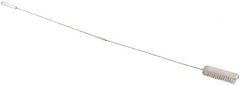 Vikan - 1" Diam Polyester Valve Brush - 60" OAL, 6" Head Length, Polypropylene & Stainless Steel Handle - Americas Industrial Supply