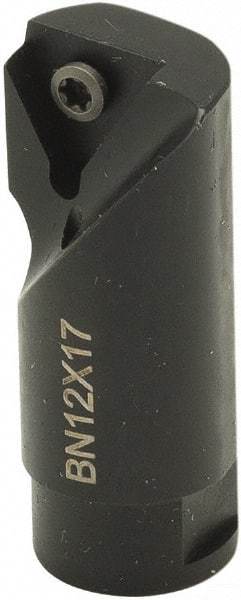 Parlec - TCMT 11 Insert Style, Replaceable Boring Bar Head - 0.6299" Shank Diam, Through Coolant - Americas Industrial Supply