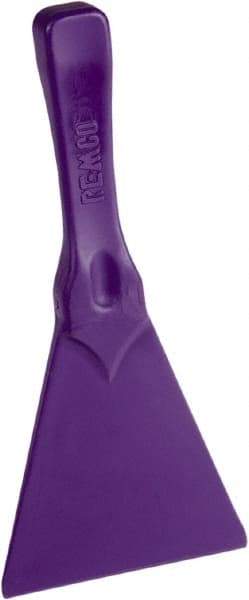 Remco - Stiff Polypropylene Straight Scraper - 4.4" Blade Width - Americas Industrial Supply