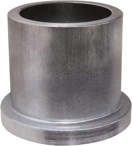 Bunting Bearing - 3/4" Inside x 1" Outside Diam, Powdered Metal Flanged Bearing - 1-1/4" Flange Outside Diam, 3/16" Flange Thickness, 3/4" OAL - Americas Industrial Supply