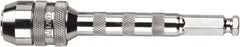 Lenox - 7/16 to 7/16" Tool Diam Compatibility, Hex Shank, Hole Cutting Tool Arbor - 7/16" Min Chuck, Hex Shank Cross Section, Quick-Change Attachment, For Hole Saws 1L, 2L, 3L, Snap-Back 2L - Americas Industrial Supply