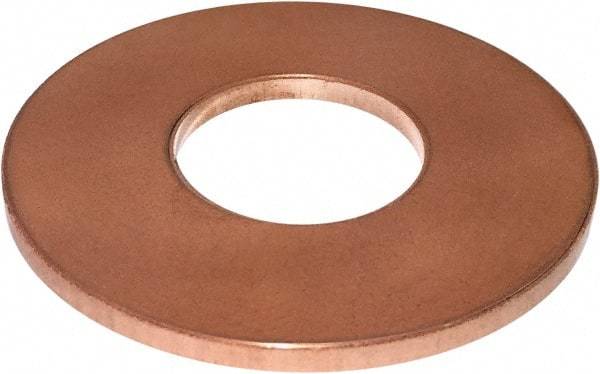 Bunting Bearing - 1-1/2" Inside x 2-1/2" Outside Diam, 1/8" Thick, Metal Dri-Plane Thrust Bearing - 40,000 Max Pressure x Velocity - Americas Industrial Supply