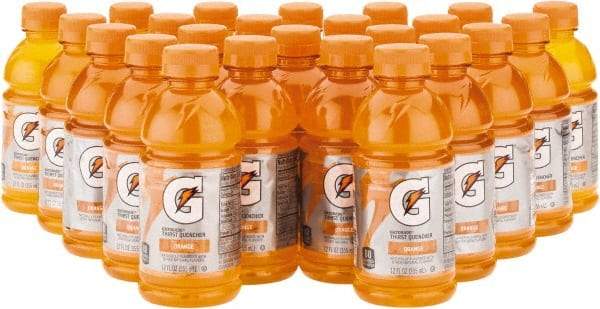 Gatorade - 12 oz Bottle Orange Activity Drink - Ready-to-Drink - Americas Industrial Supply