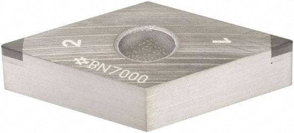 Sumitomo - 2NU-DNGA431 - Grade BN7000 PCBN Turning Insert - 55° Diamond, 1/2" Inscr Circle, 3/16" Thick, 1/64" Corner Radius - Americas Industrial Supply