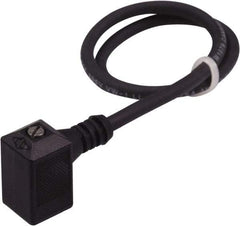 Canfield Connector - Solenoid Valve Connector/Gasket/Cord Assembly - Use with Solenoid Valves - Americas Industrial Supply